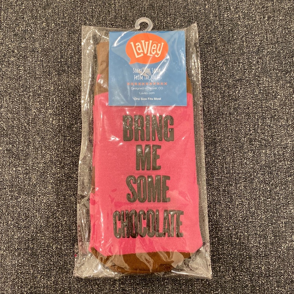 Socks: If you can read this..bring me some chocolate